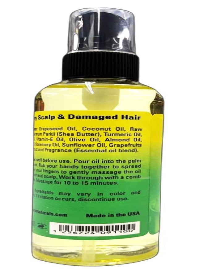 ماين بوتانيكالز زيت ماين بوتانيكالز المرطب للشعر وفروة الرأس بالكركم والنيم مع زيت الجوجوبا وزيت اللوز - Image 3